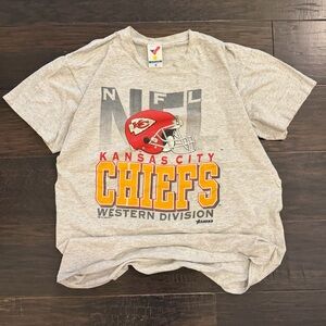 RARE Vintage 90s Kansas City Chiefs NFL Tee